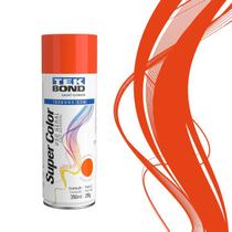 Tinta Spray Laranja Uso Geral Secagem Rápida 350ml - Tekbond