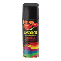 Tinta Spray Lukscolor Mult Preto Brilhante 400ml