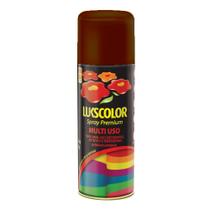 Tinta Spray Lukscolor Multiuso Marrom Bril 350ml Tinta Spray Lukscolor Multiuso Marrom Bril 350ml