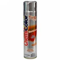 Tinta Spray Metálica Cromada 350ml - CHEMICOLOR