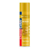 Tinta Spray Metálica Ouro Clássico ChemiColor (Uso Interno)