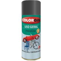 Tinta Spray Metálica para Uso Geral Premium 400ml Grafite Médio para Rodas - 55031 - COLORGIN