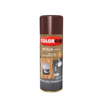 Tinta Spray Metálico Interiores Bronze 55 350ml - Colorgin