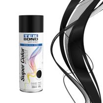 Tinta Spray Metálico Preto 350ml 250g - Tekbond