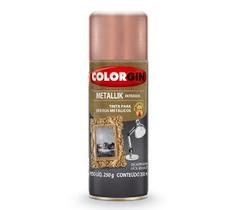 Tinta Spray Metallik 56 Rose Gold 350ml Colorgin