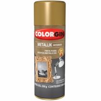 Tinta Spray Metallik Interior 350ml Rose Gold - 56 - COLORGIN