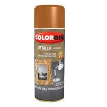 Tinta Spray Metallik Metálico Cobre COLORGIN