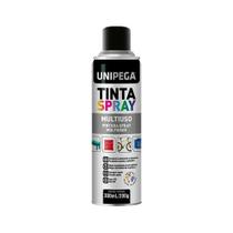 Tinta Spray Multiuso 300ml Branco Brilhante Unipega - 0111