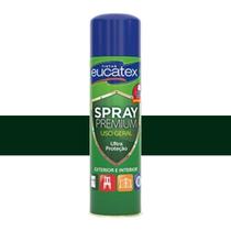 Tinta Spray Multiuso Cor Verde Escuro 400ml Eucatex