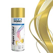 Tinta Spray Multiuso Dourado Brilhante 350Ml Tekbond