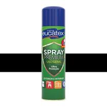 Tinta Spray Multiuso Preto Brilhante 400ml Eucatex Tinta Spray Multiuso Preto Brilhante 400ml Eucatex