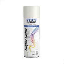 Tinta Spray Multiuso Tek Bond 350ml 250g - Branco Brilhante
