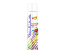 Tinta Spray Mundial Prime Branco Fosco 400Ml c/6pcs
