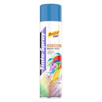 Tinta Spray Mundial Prime Uso Geral Azul Médio 400ml