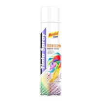 Tinta Spray Mundial Prime Uso Geral Branco Semi Brilho 400ml