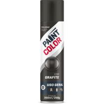 Tinta SPRAY Paintcolor 350ML Grafite 210G