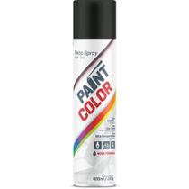 Tinta SPRAY Paintcolor 400ML Preto Brilhan - Baston