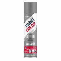 Tinta Spray Paintcolor Alta Temperatura Alumínio 300ml - Proteção Durável para Superfícies de Alta Temperatura