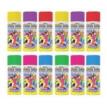 Tinta Spray para Cabelo Pinta Cabelo Make Loko 6 ou 12 Unidades 120ml cada Make