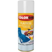 Tinta Spray para Plástico 350ml Branco Fosco - 1520 - COLORGIN