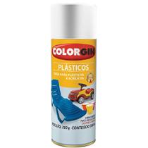 Tinta Spray para Plástico Branco 350ml - 1501 - COLORGIN