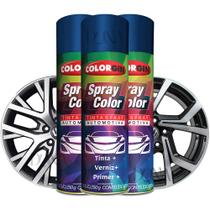 Tinta Spray Para Rodas Colorgin Primer Tinta e Verniz 300ml