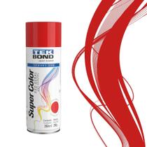 Tinta spray para uso geral 350 ml - Super color Tekbdond (Vermelho) Tinta spray para uso geral 350 ml - Super color Tekbdond (Vermelho)