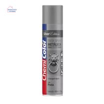 Tinta Spray Prata Metalica Silver Chemicolor 400ml