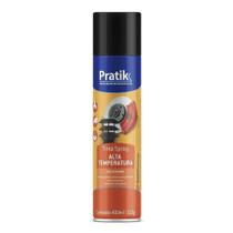 Tinta Spray Pratik Alta Temperatura Preto Fosco 400ml