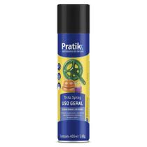 Tinta Spray Pratik Preto Fosco 400ml Uso Geral