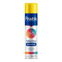 Tinta Spray Pratik Uso Geral Amarelo 400ml