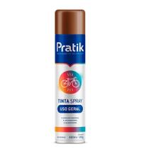 Tinta Spray Pratik Uso Geral Marrom 400ml