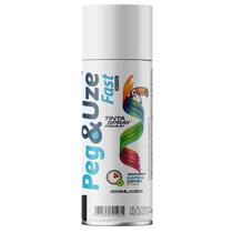 Tinta Spray Premium Branco Fosco 300ml 130g Peg&Uze Tinta Spray Premium Branco Fosco 300ml 130g Peg&Uze