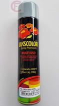 Tinta Spray Premium Lukscolor Cinza Brilho 400 Ml Tinta Spray Premium Lukscolor Cinza Brilho 400 Ml