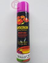 Tinta Spray Premium Lukscolor Roxo Brilho 400 Ml