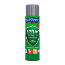 Tinta spray premium metalizado 061 cromado 400ml Tinta spray premium metalizado 061 cromado 400ml