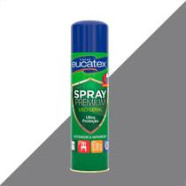 Tinta spray premium multi uso eucatex fundo preparador cinza 400ml