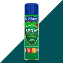 Tinta spray premium multi uso eucatex verde claro 400ml