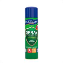 Tinta spray premium multi uso eucatex verniz brilhante 400ml