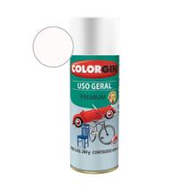 Tinta Spray Premium Uso Geral Branco Intenso Fosco Colorgin 280g