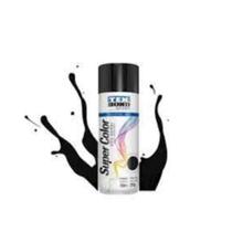 Tinta spray preto brilhante 350ml tekbond alta cobertura e acabamento liso para uso geral Tinta spray preto brilhante 350ml tekbond alta cobertura e acabamento liso para uso geral