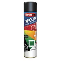 Tinta Spray Preto Brilhante - COLORGIN