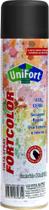 Tinta spray preto brilhante fortcolor uso geral 400ml/250g - UNIFORT