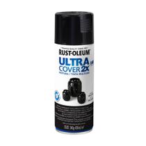 Tinta Spray Preto Brilhante Rust-Oleum