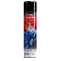 Tinta Spray Preto Brilhante Uso Geral 400ml Etaniz Jato Regulável