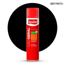 Tinta Spray Preto Brilho 400ml Iquine