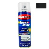 Tinta Spray Preto Fosco 300ml - Colorgin