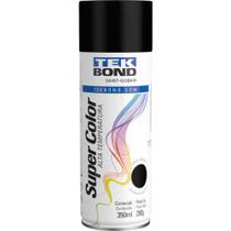 Tinta Spray Preto Fosco Alta Temperatura, 350 ml, Tekbond Preto Tinta Spray Preto Fosco Alta Temperatura, 350 ml, Tekbond Preto