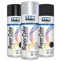 TINTA SPRAY PRETO FOSCO ALTA TEMPERATURA 350ml TEKBOND