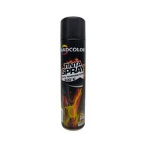 Tinta Spray Preto Fosco Alta Temperatura HOT600 Radcolor 400ML